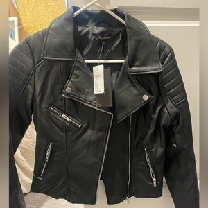Windsor faux leather jacket new with tags